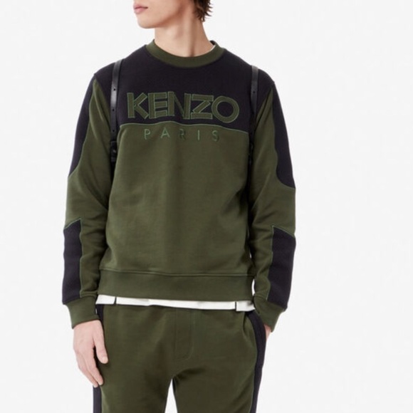 KENZO Paris dual fabric sweatshirt - Picture 2 of 6